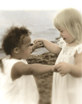 photograph of girls dancing